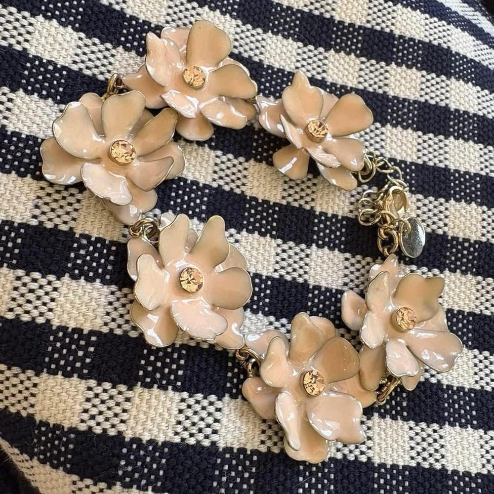 Talbots Floral Bracelet